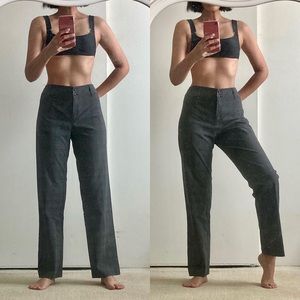 BOGOFREE High Rise Plaid Trouser